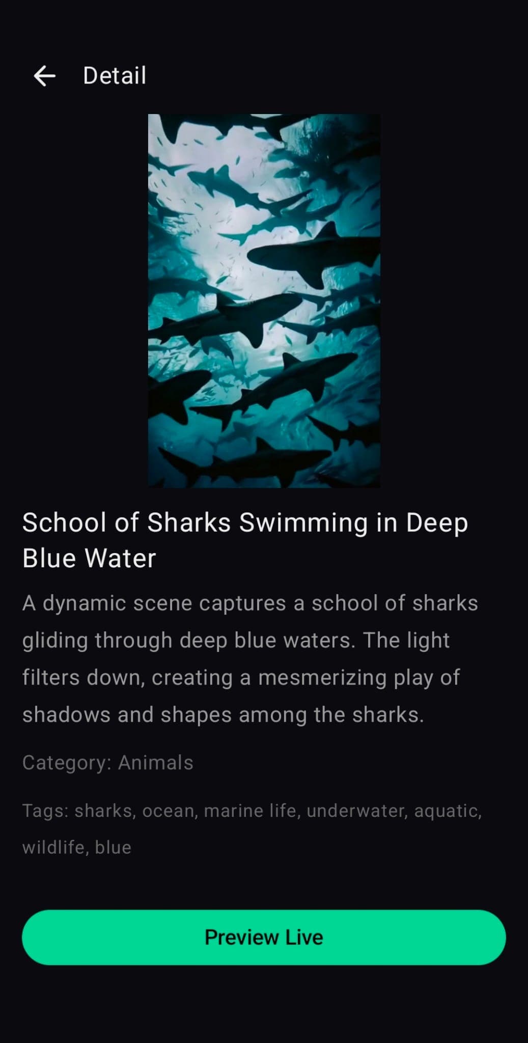 Vybenix for Android — Preview Motion